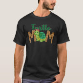 Turtle Ma Leopard Headband Mama Day T-shirt (Voorkant)