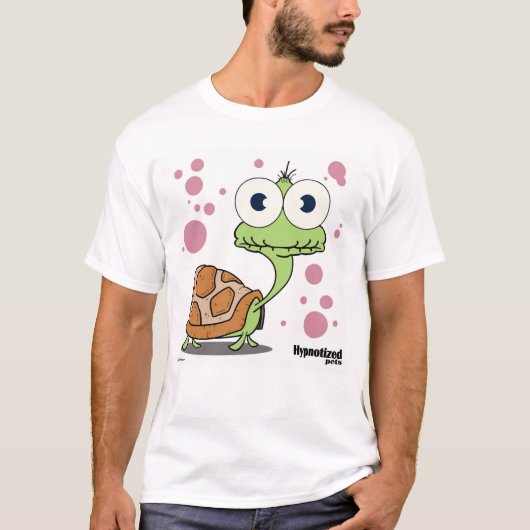 Turtle Mannen Basic T-Shirt (Voorkant)