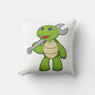 Turtle Mechanic WFrench Kussen