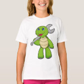 Turtle Mechanic WFrench T-shirt (Voorkant)