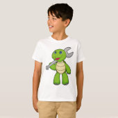 Turtle Mechanic WFrench T-shirt (Voorkant volledig)