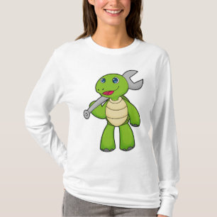 Turtle Mechanic WFrench T-shirt