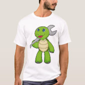 Turtle Mechanic WFrench T-shirt (Voorkant)