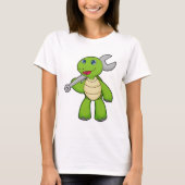 Turtle Mechanic WFrench T-shirt (Voorkant)