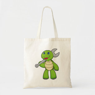 Turtle Mechanic WFrench Tote Bag