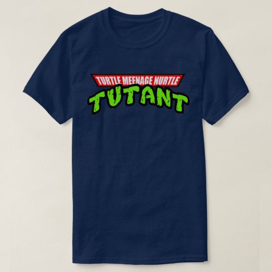 Turtle Meenage Nurtle Tutant T-shirt (Design voorkant)