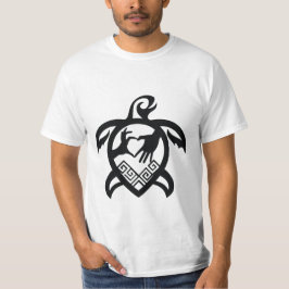 Turtle Monocrome Motive T-shirt