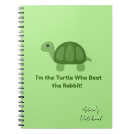 Turtle Motivation Spiral  Notitieboek