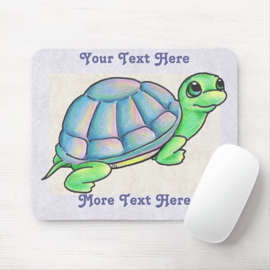 Turtle Mousepad Muismat (Met muis)