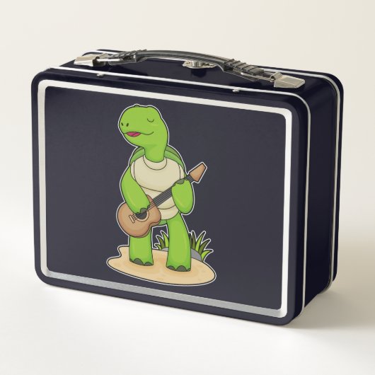 Turtle Musician Guitar Music (Achterkant)