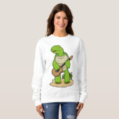 Turtle Musician Guitar Music Trui (Voorkant volledig)
