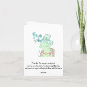 Turtle Notecard Kaart (Achterkant)