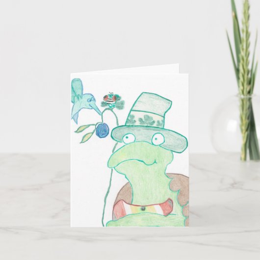 Turtle Notecard Kaart (Voorkant)