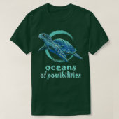 Turtle Oceans of Possibilities Summer Reading 2022 T-shirt (Design voorkant)