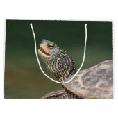 Turtle on LaChute Large Cadeautasje (Achterkant)