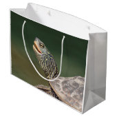Turtle on LaChute Large Cadeautasje (Achterkant Gekanteld)
