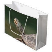 Turtle on LaChute Large Cadeautasje (Voorkant Gekanteld)
