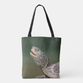 Turtle on LaChute Tote Bag (Achterkant)