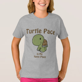 Turtle Pace is mijn gelukkige plek T-shirt