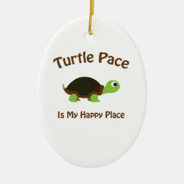 Turtle Pace Keramisch Ornament