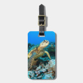 Turtle Pair Bagagelabel (Voorkant verticaal)