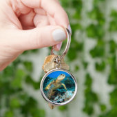 Turtle Pair Sleutelhanger (Hand)