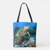 Turtle Pair Tote Bag (Achterkant)