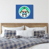 Turtle Panda Canvas Afdruk (Insitu (Slaapkamer))