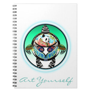 Turtle Panda Notitieboek
