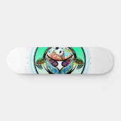 Turtle Panda Persoonlijk Skateboard (Horizontaal)