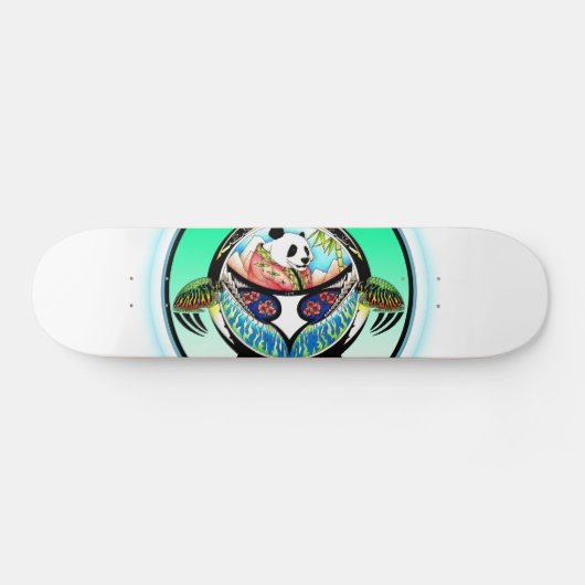 Turtle Panda Persoonlijk Skateboard (Horizontaal)
