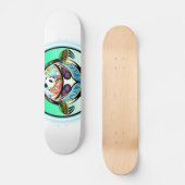 Turtle Panda Persoonlijk Skateboard (Voorkant)