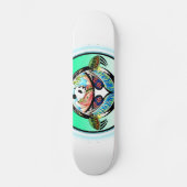Turtle Panda Persoonlijk Skateboard (Voorkant)