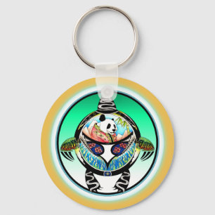 Turtle Panda Sleutelhanger