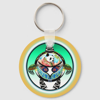 Turtle Panda Sleutelhanger