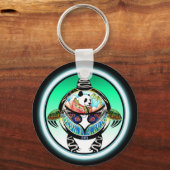 Turtle Panda Sleutelhanger (Voorkant)
