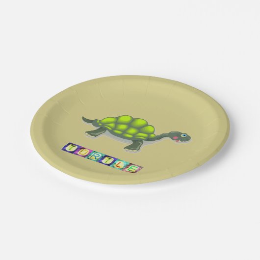 Turtle Paper Bord (Gekanteld)