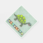 Turtle Paper Napkin Servet (Hoek)