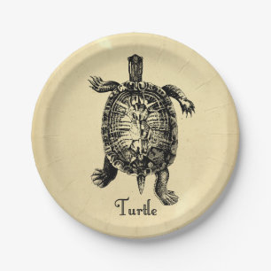 TURTLE PAPIEREN BORDJE