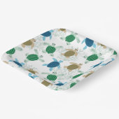 Turtle  papieren bordje (Gebogen)