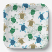 Turtle  papieren bordje (Voorkant)