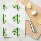 Turtle Parade-handdoek Theedoek (Quarter Fold)