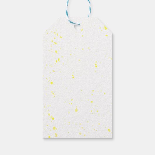 Turtle Party Favor Labels | Verjaardag schildpad Cadeaulabel (Achterkant)