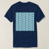turtle pattern stickers turtley awesome sea turtle t-shirt (Design voorkant)