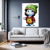 Turtle pet liefhebber | AI Art Poster