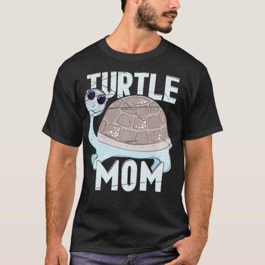 Turtle Pet mama T-shirt (Voorkant)