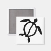 Turtle petroglyph magneet (Voorkant / Achterkant)