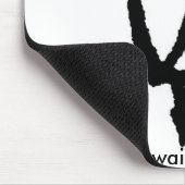 Turtle petroglyph muismat (Hoek)