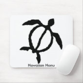 Turtle petroglyph muismat (Met muis)