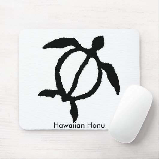 Turtle petroglyph muismat (Met muis)